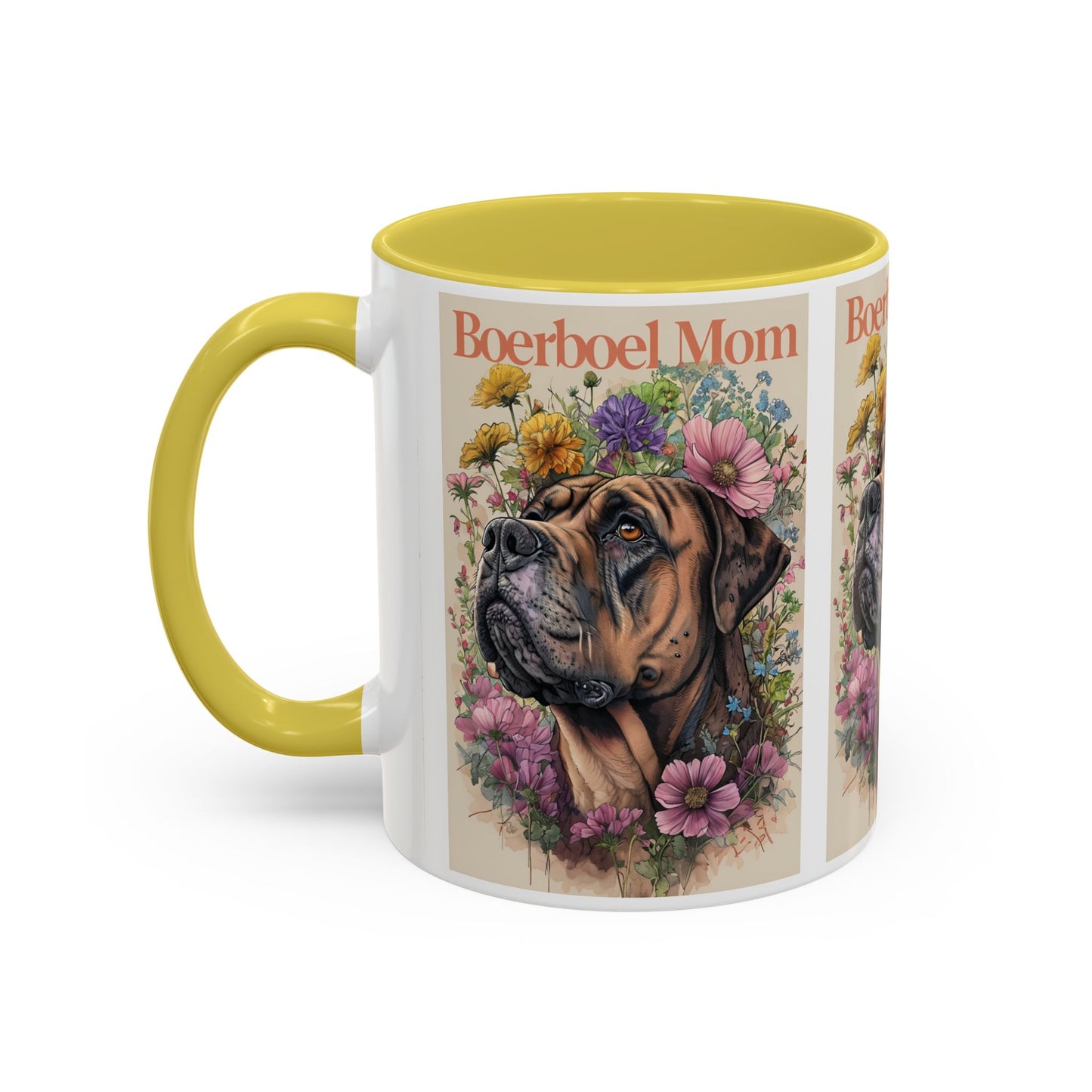 Boerboel Mom Colorful Mug - Perfect Gift for Dog Lovers