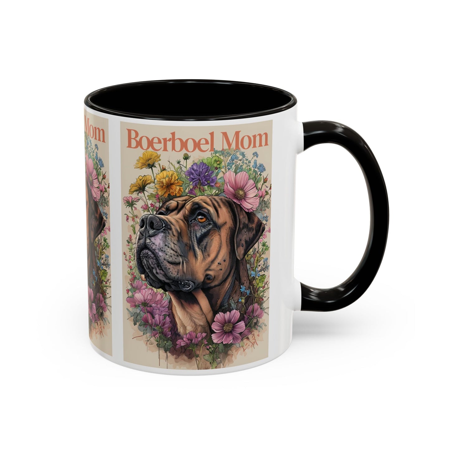 Boerboel Mom Colorful Mug - Perfect Gift for Dog Lovers