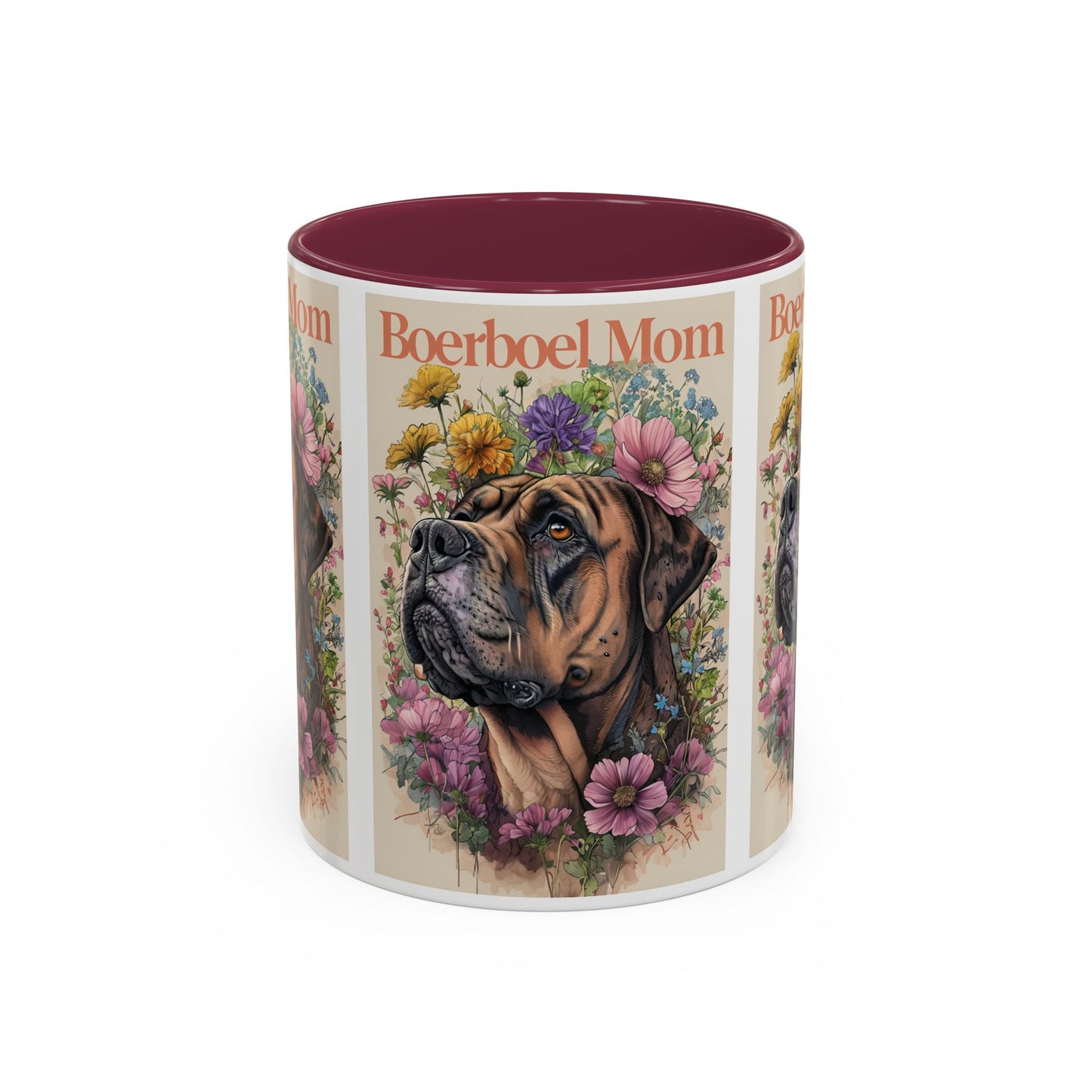 Boerboel Mom Colorful Mug - Perfect Gift for Dog Lovers