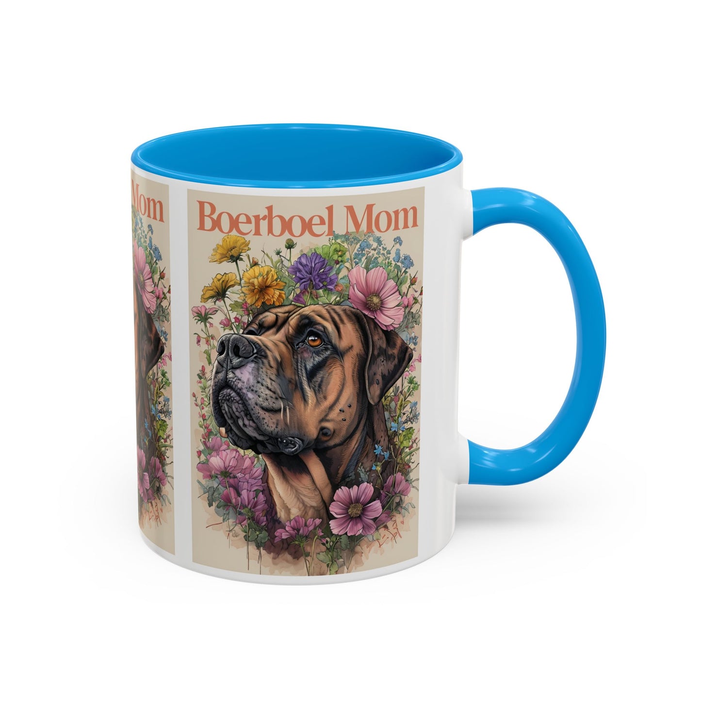 Boerboel Mom Colorful Mug - Perfect Gift for Dog Lovers