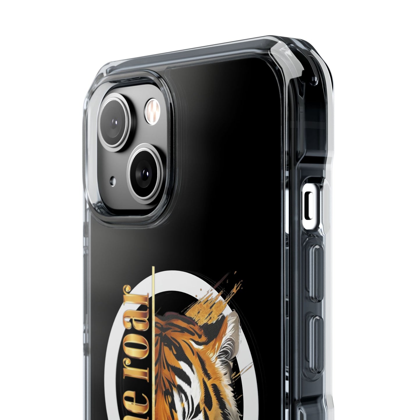 Unleash the Roar Tiger Magnetic Clear Phone Case