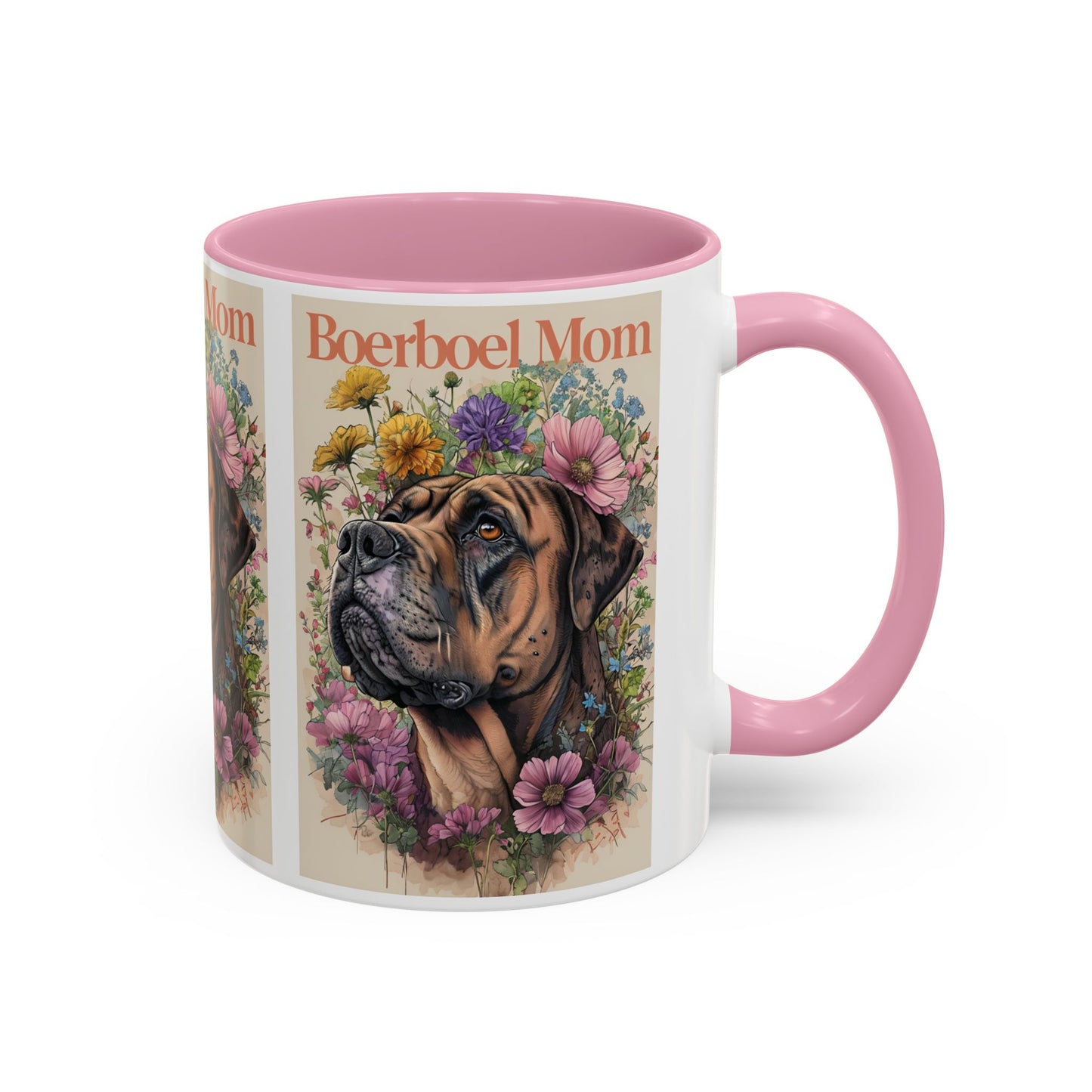 Boerboel Mom Colorful Mug - Perfect Gift for Dog Lovers