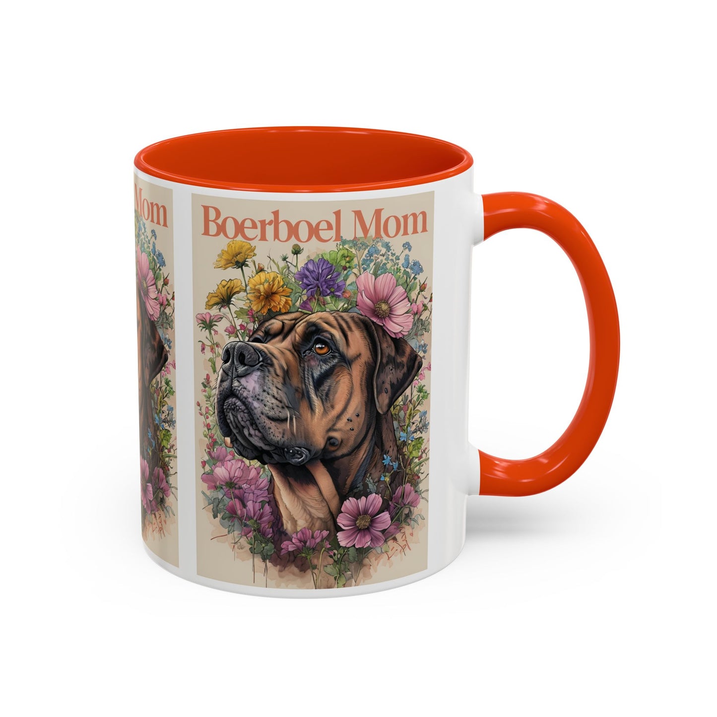 Boerboel Mom Colorful Mug - Perfect Gift for Dog Lovers