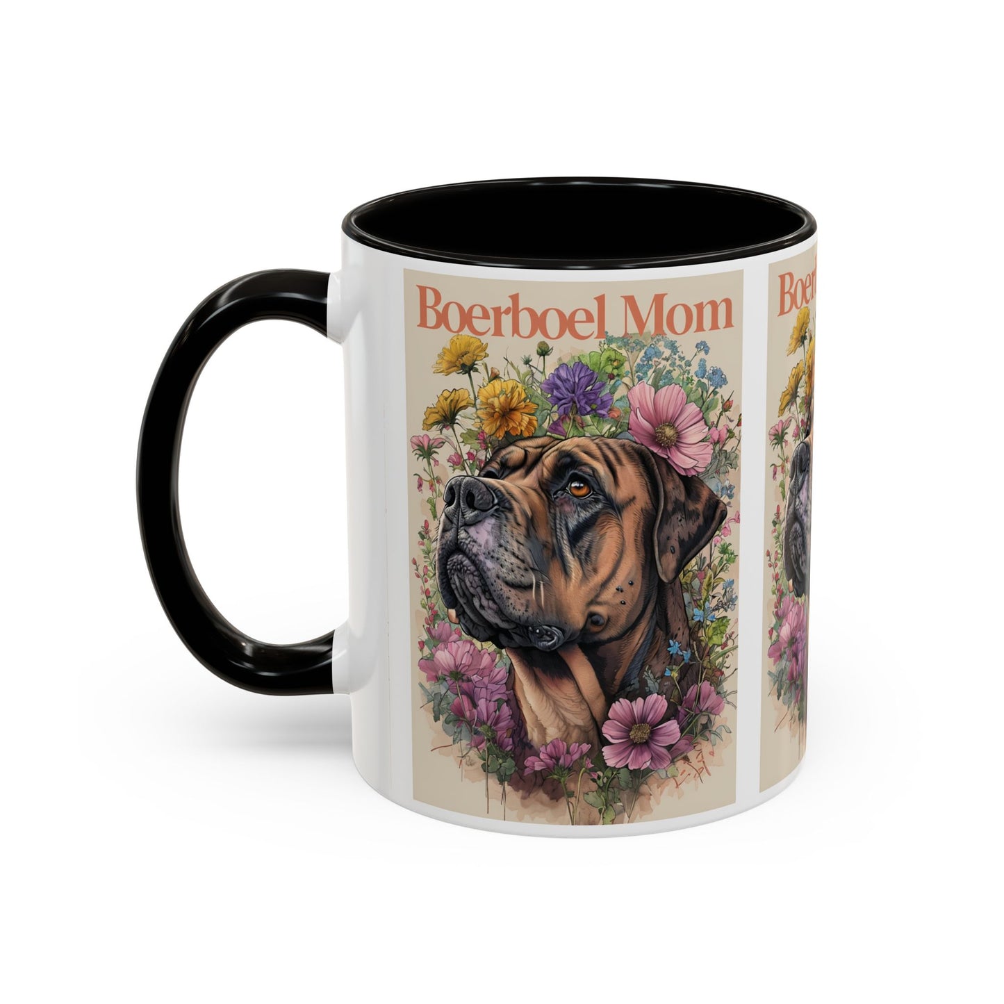 Boerboel Mom Colorful Mug - Perfect Gift for Dog Lovers