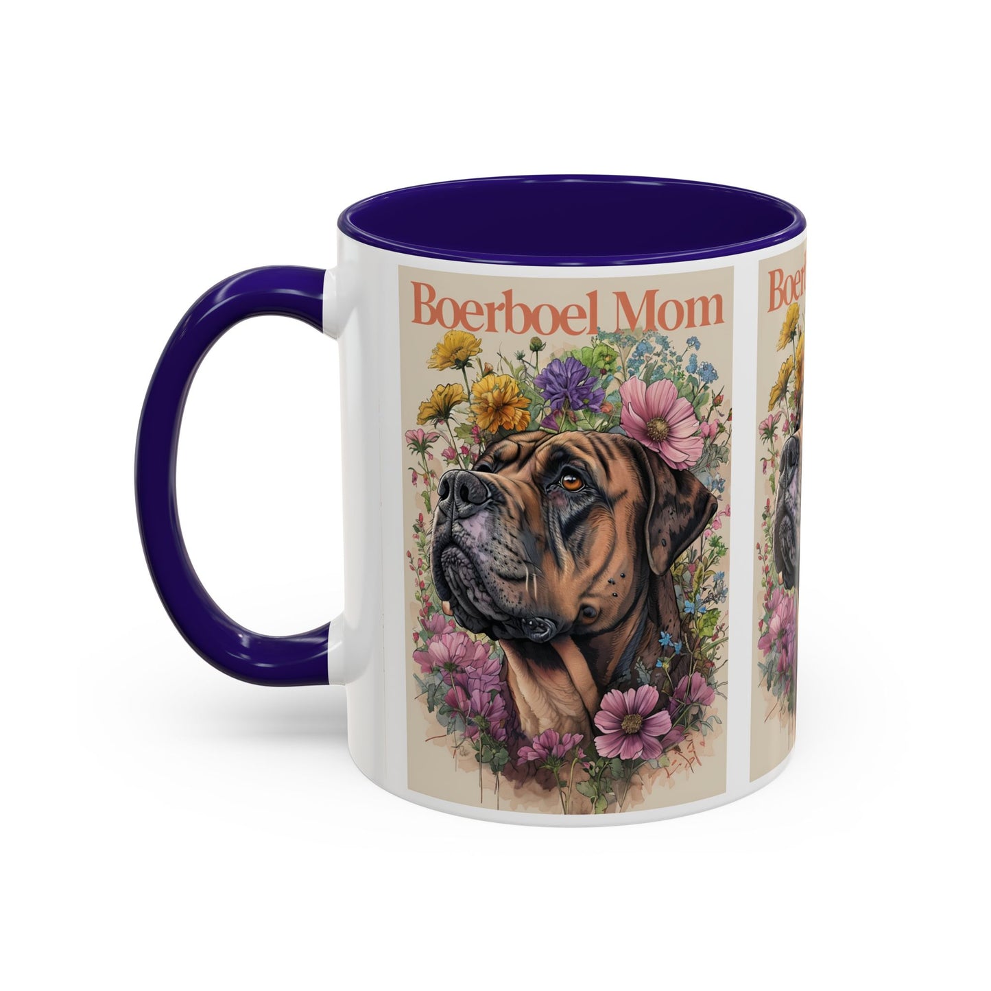 Boerboel Mom Colorful Mug - Perfect Gift for Dog Lovers