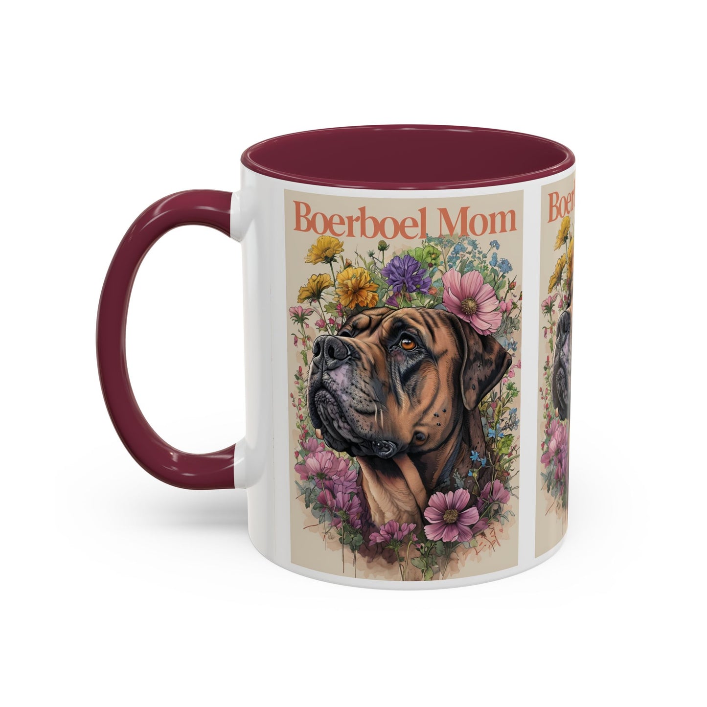 Boerboel Mom Colorful Mug - Perfect Gift for Dog Lovers