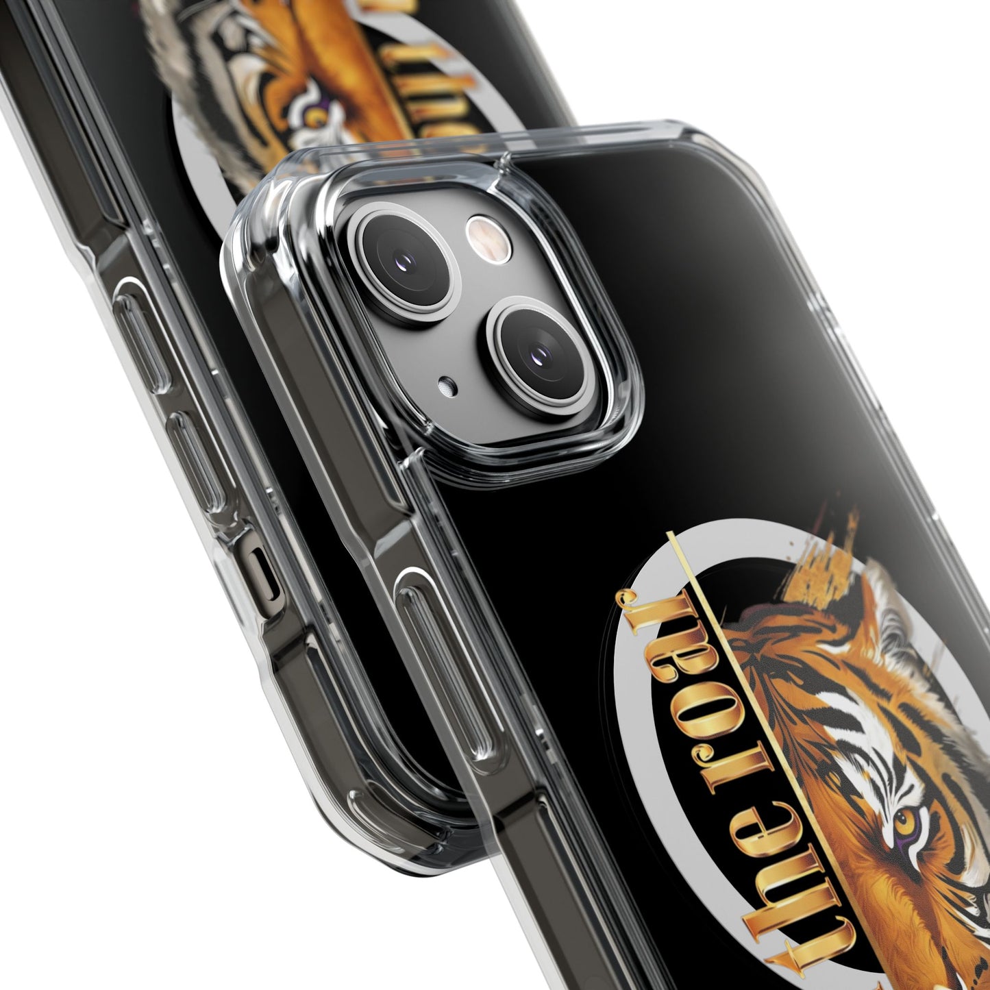 Unleash the Roar Tiger Magnetic Clear Phone Case