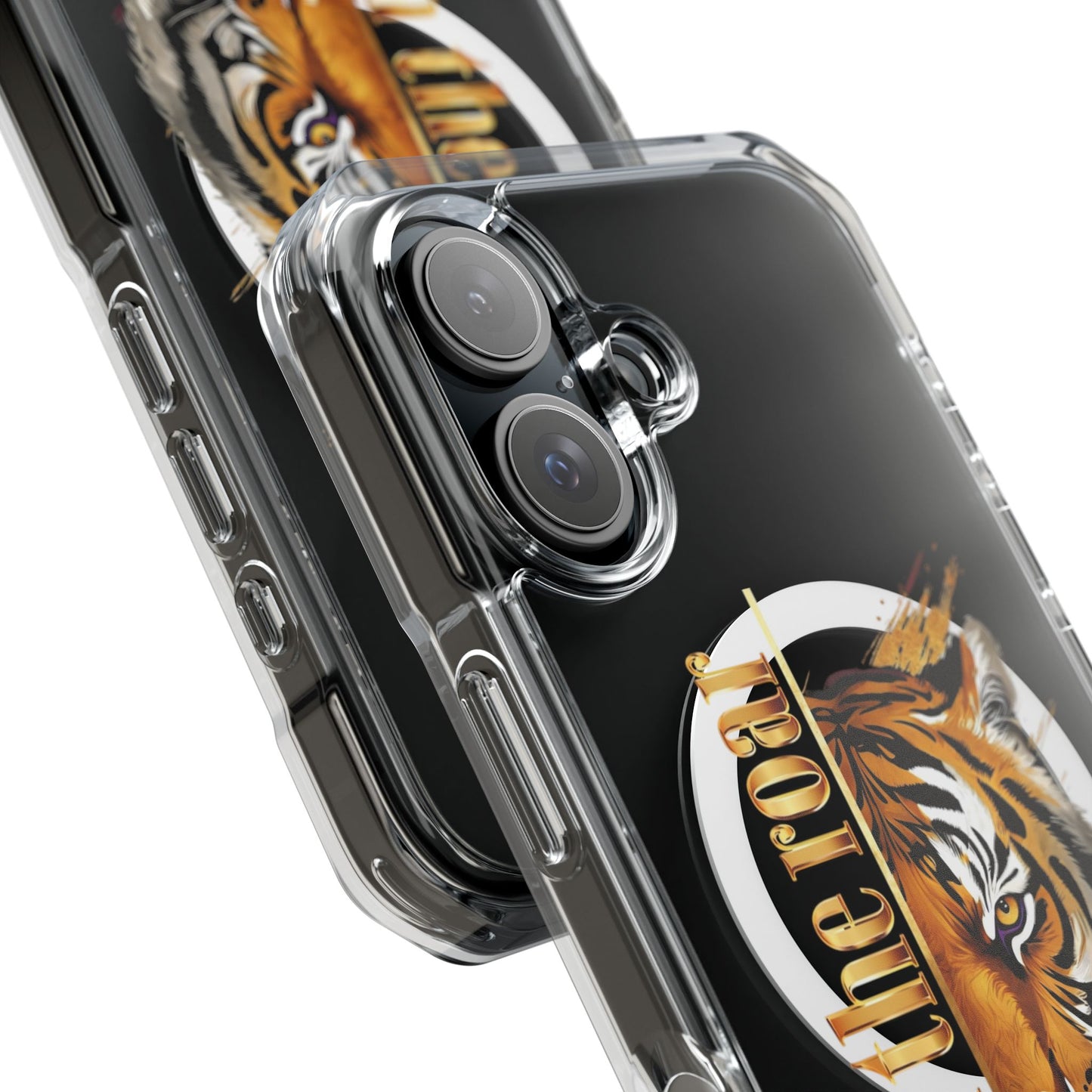 Unleash the Roar Tiger Magnetic Clear Phone Case