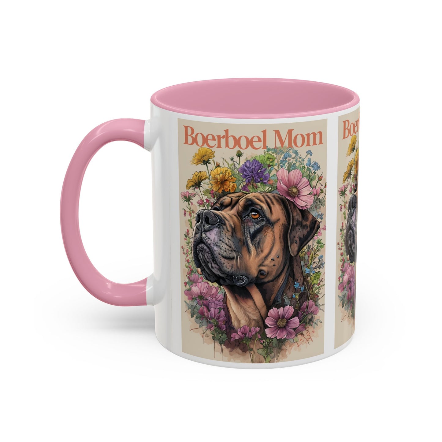 Boerboel Mom Colorful Mug - Perfect Gift for Dog Lovers