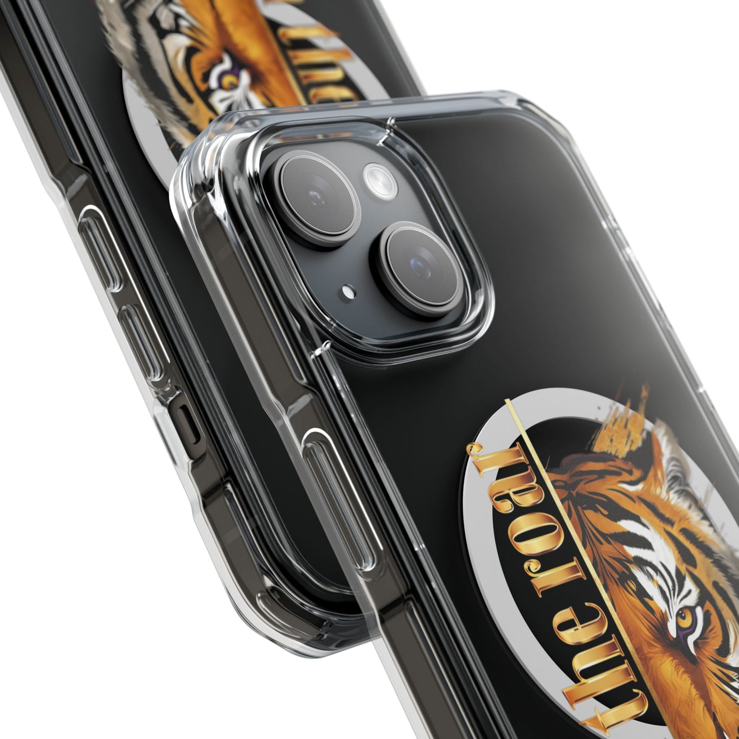 Unleash the Roar Tiger Magnetic Clear Phone Case