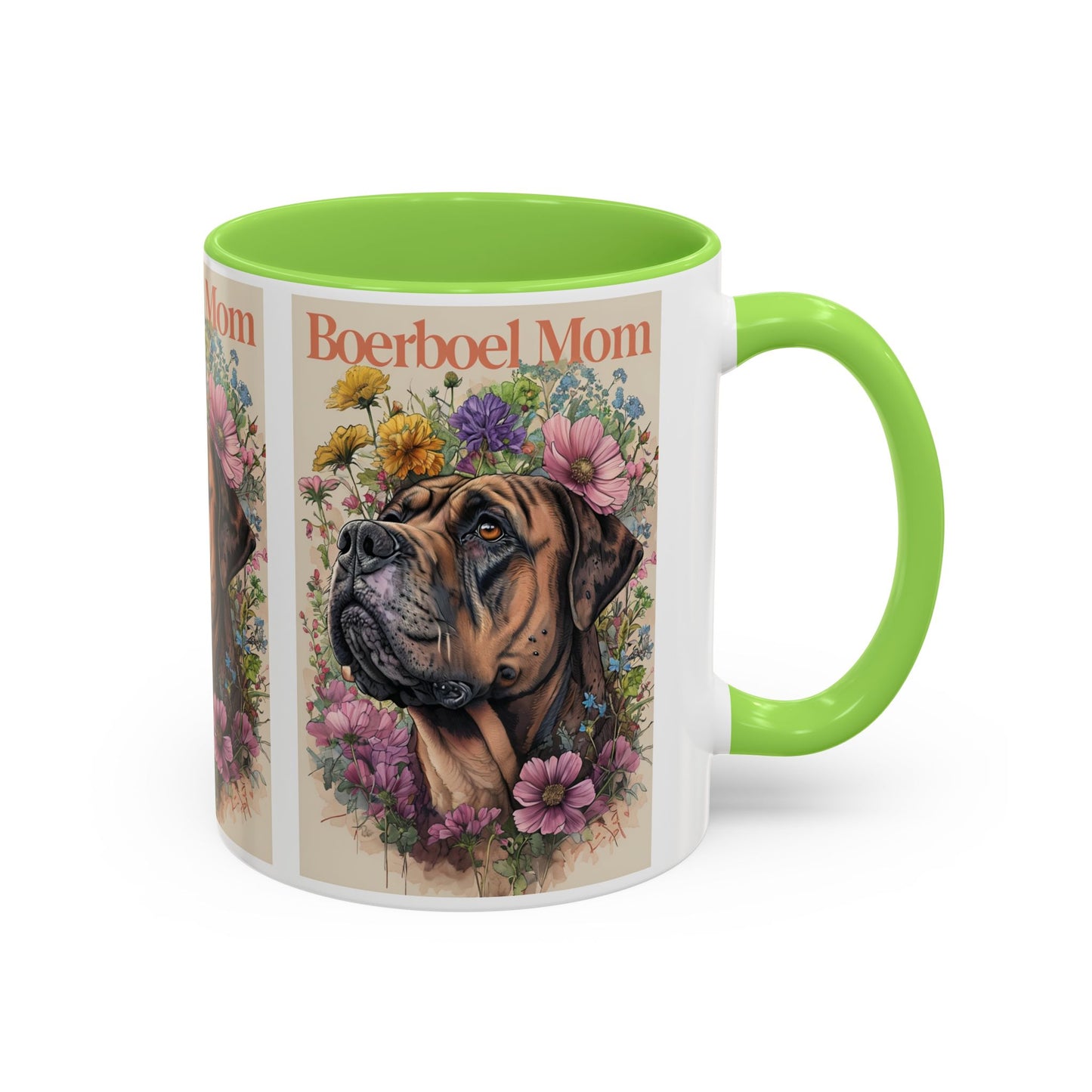 Boerboel Mom Colorful Mug - Perfect Gift for Dog Lovers