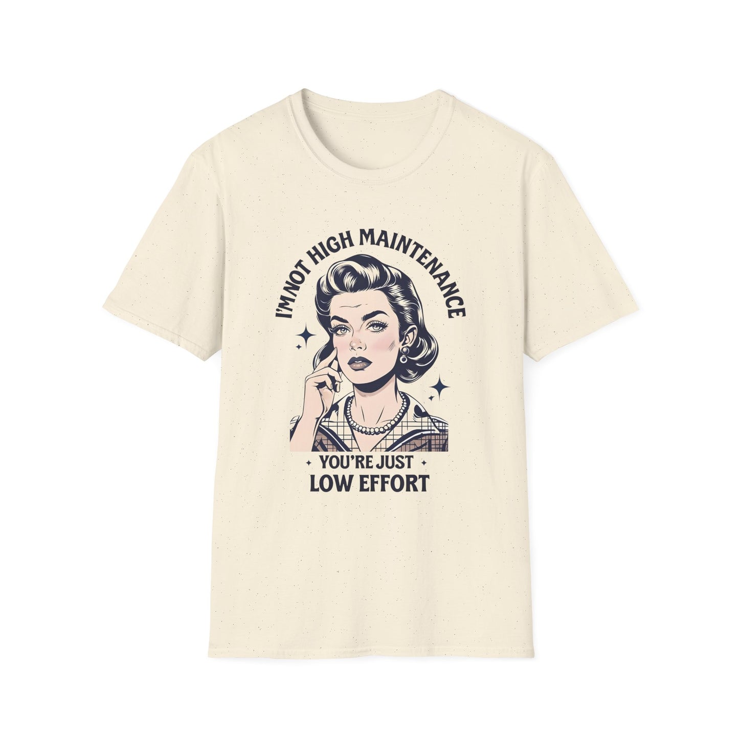 Funny Low Effort T-Shirt for Casual Wear