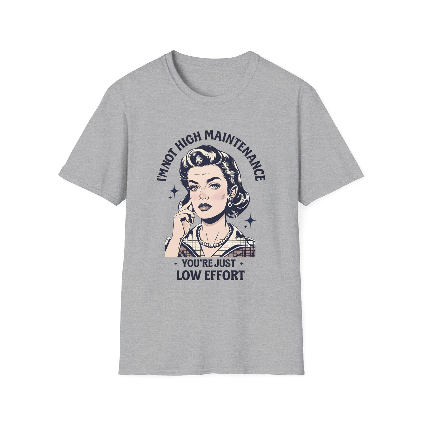 Funny Low Effort T-Shirt for Casual Wear