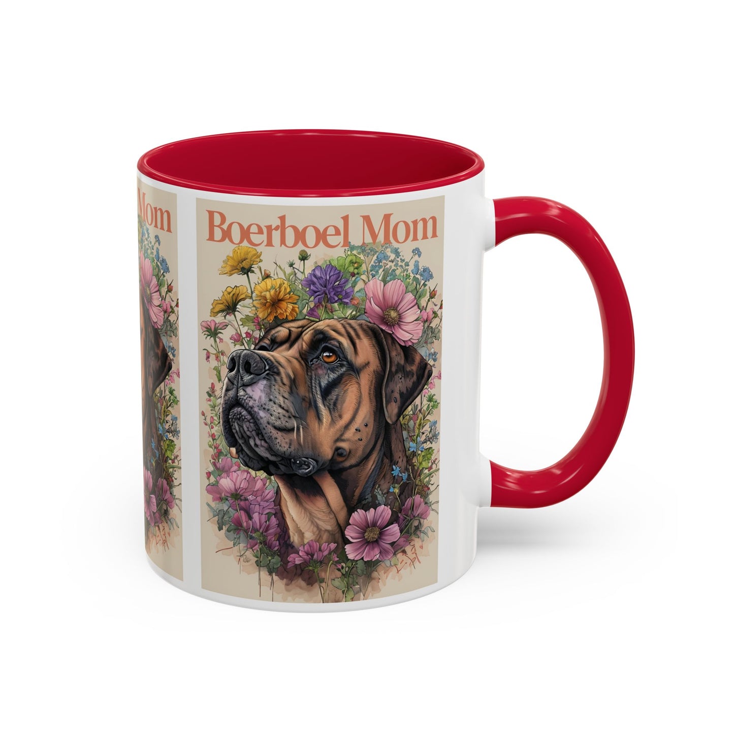 Boerboel Mom Colorful Mug - Perfect Gift for Dog Lovers