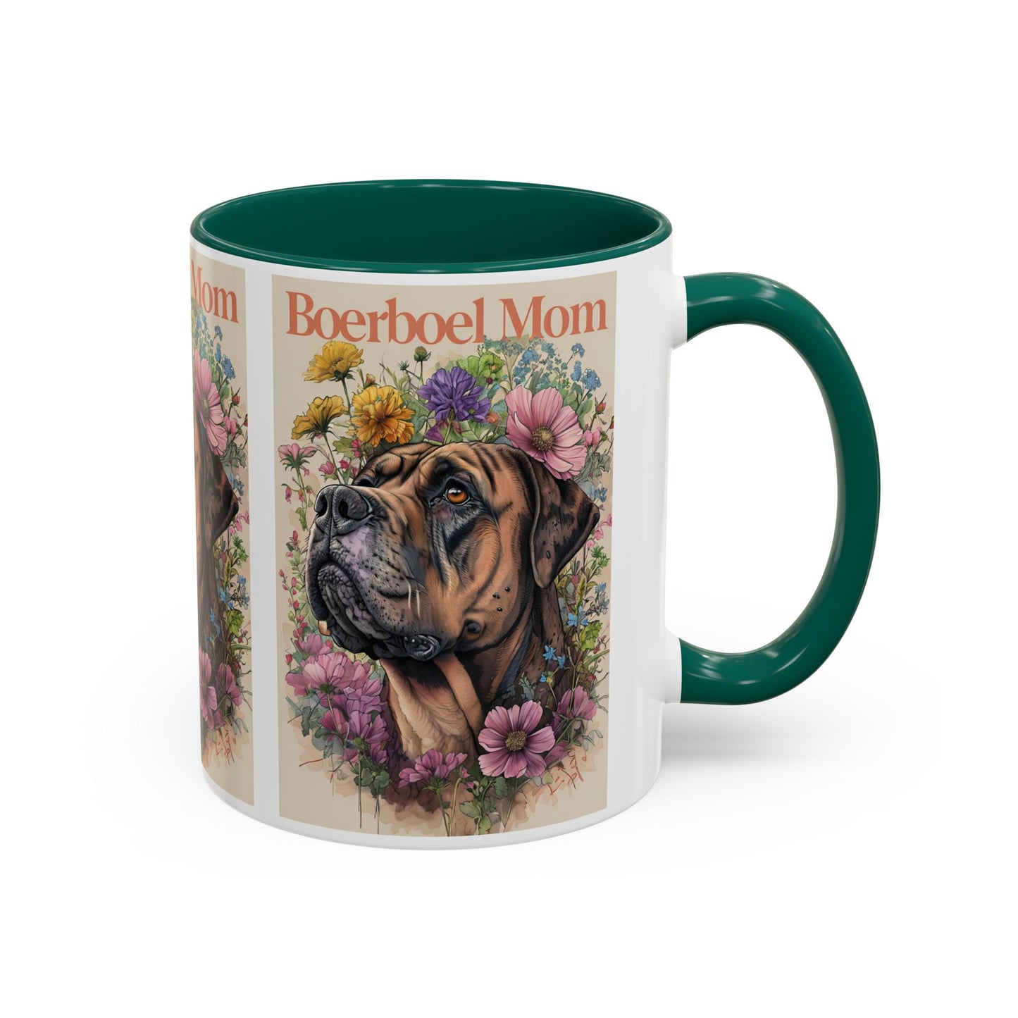 Boerboel Mom Colorful Mug - Perfect Gift for Dog Lovers