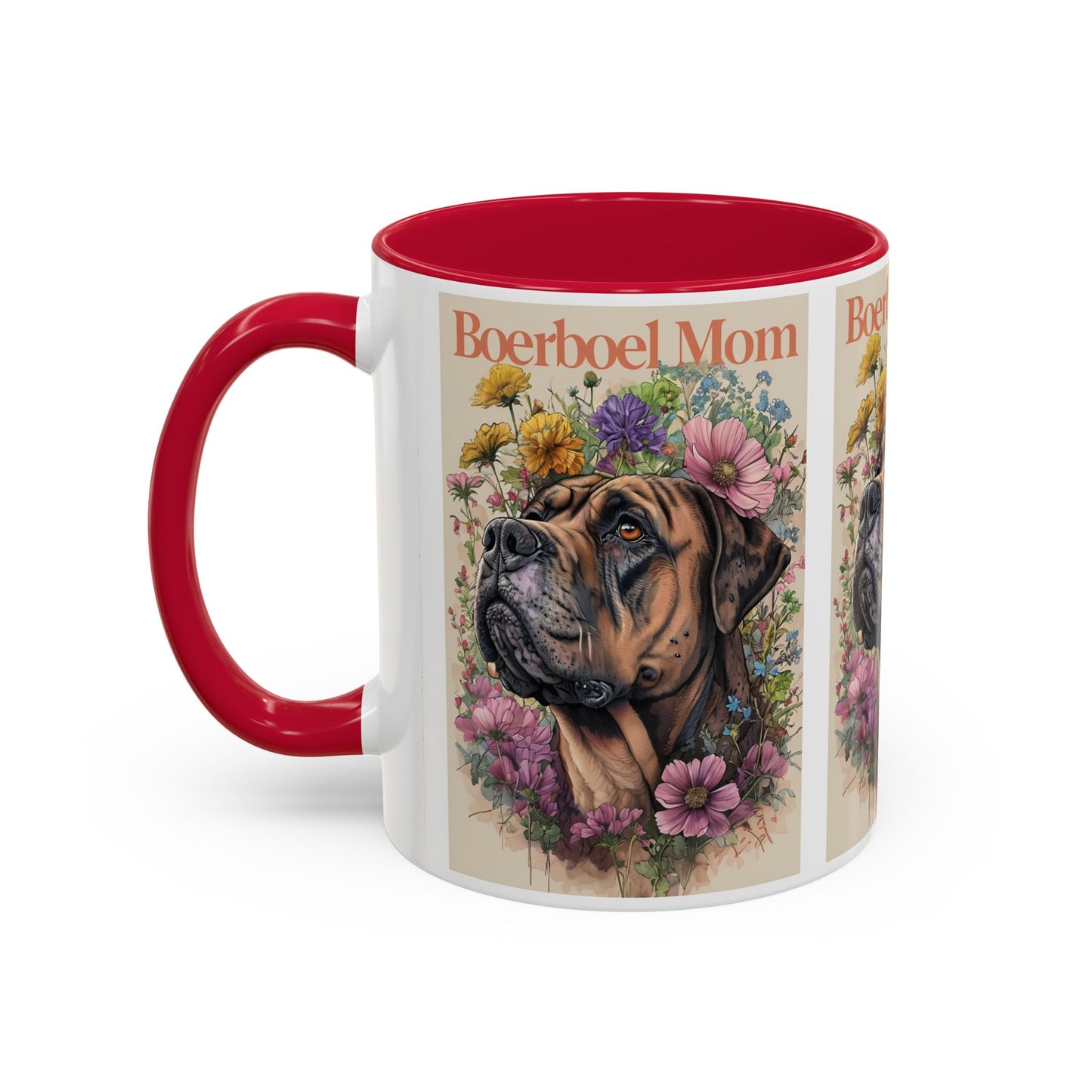 Boerboel Mom Colorful Mug - Perfect Gift for Dog Lovers