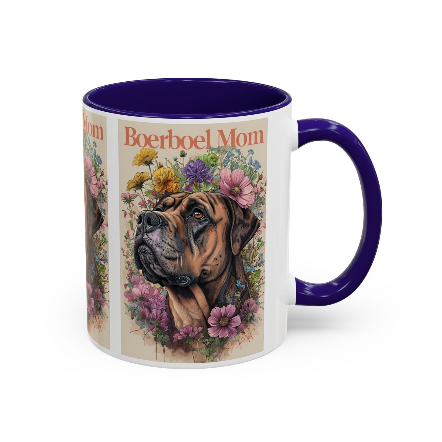 Boerboel Mom Colorful Mug - Perfect Gift for Dog Lovers