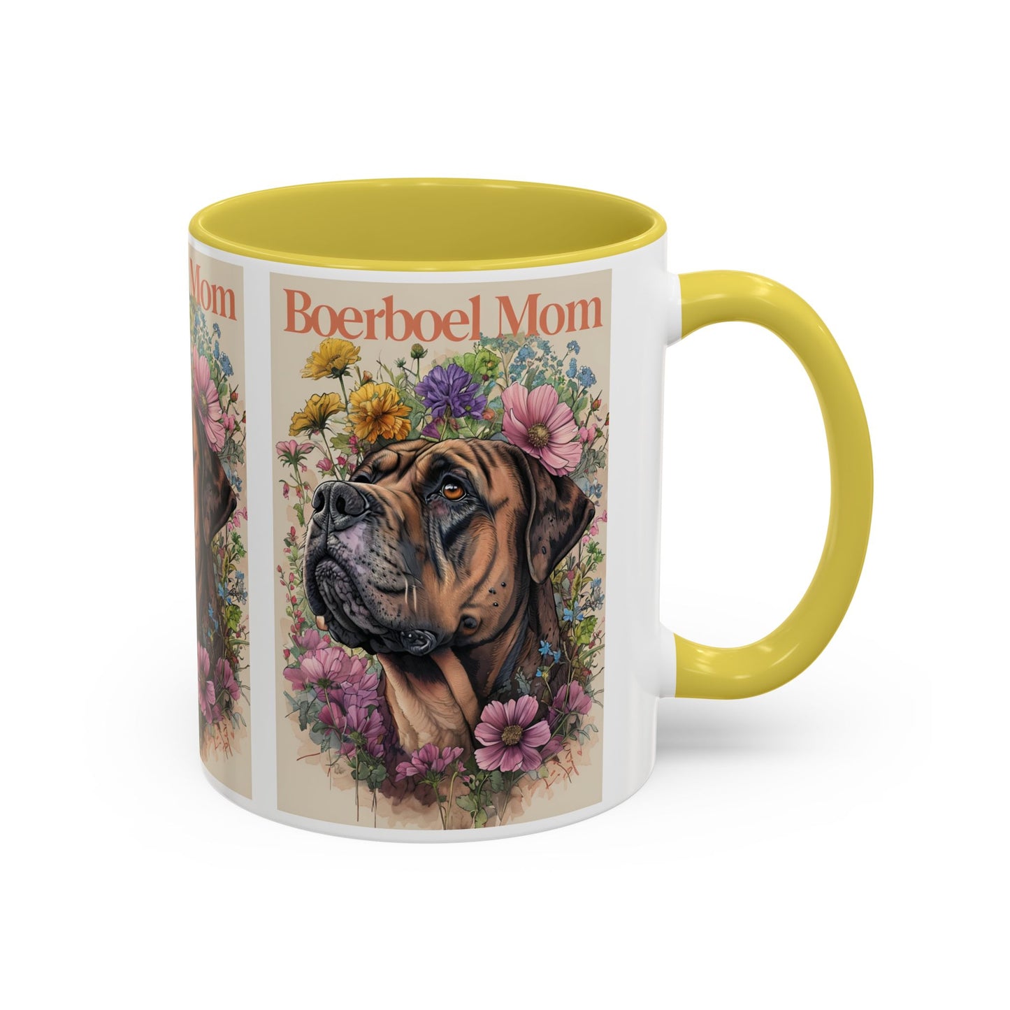 Boerboel Mom Colorful Mug - Perfect Gift for Dog Lovers