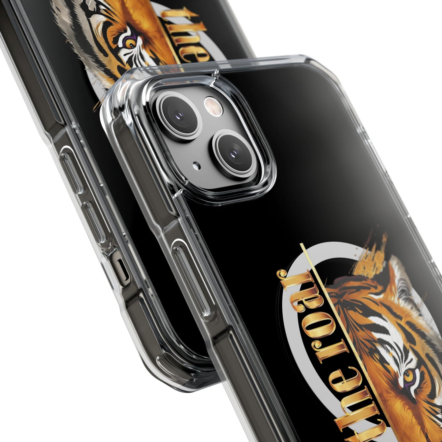 Unleash the Roar Tiger Magnetic Clear Phone Case