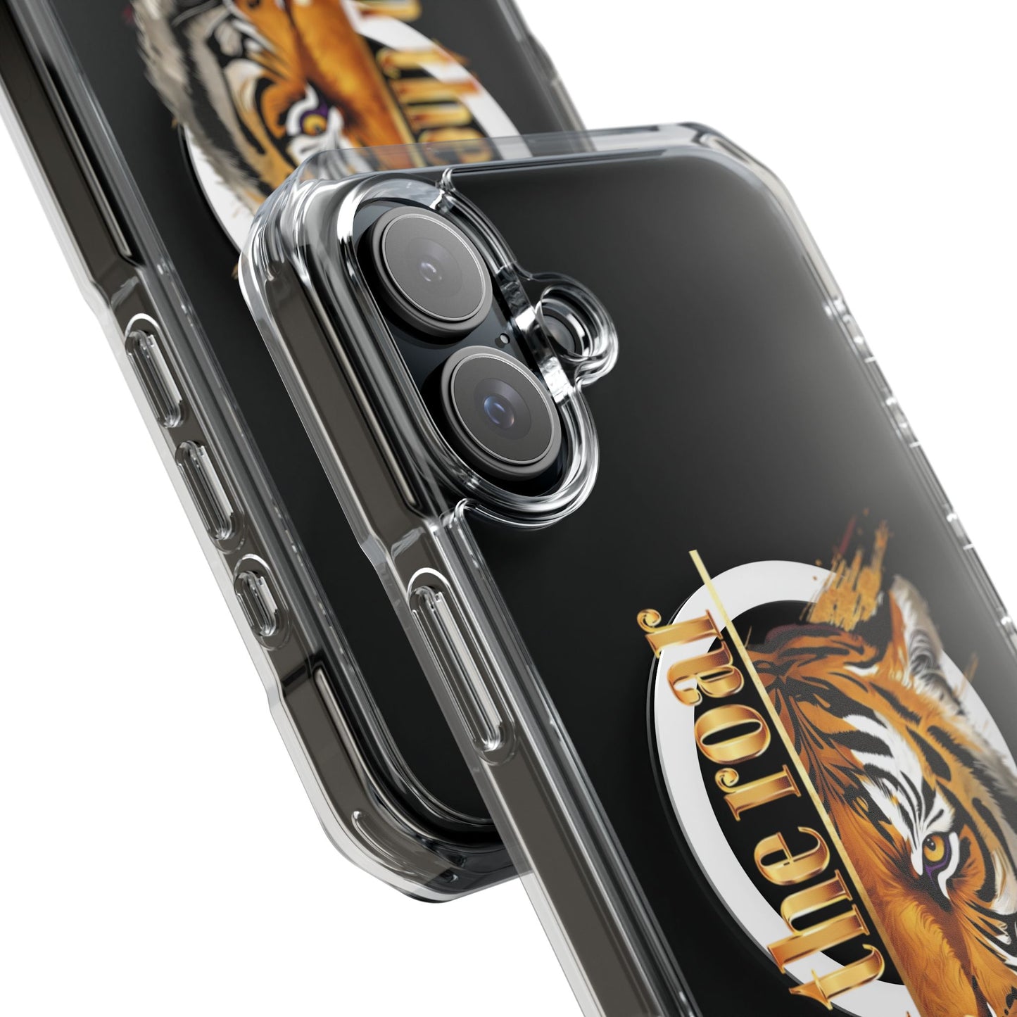 Unleash the Roar Tiger Magnetic Clear Phone Case