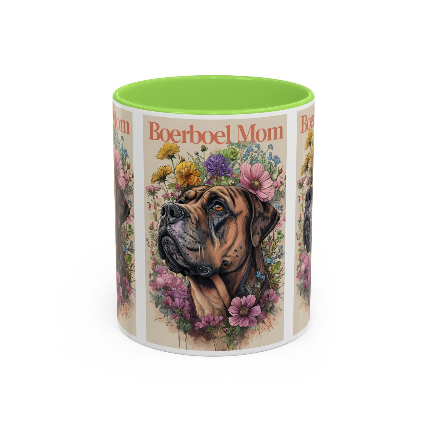 Boerboel Mom Colorful Mug - Perfect Gift for Dog Lovers