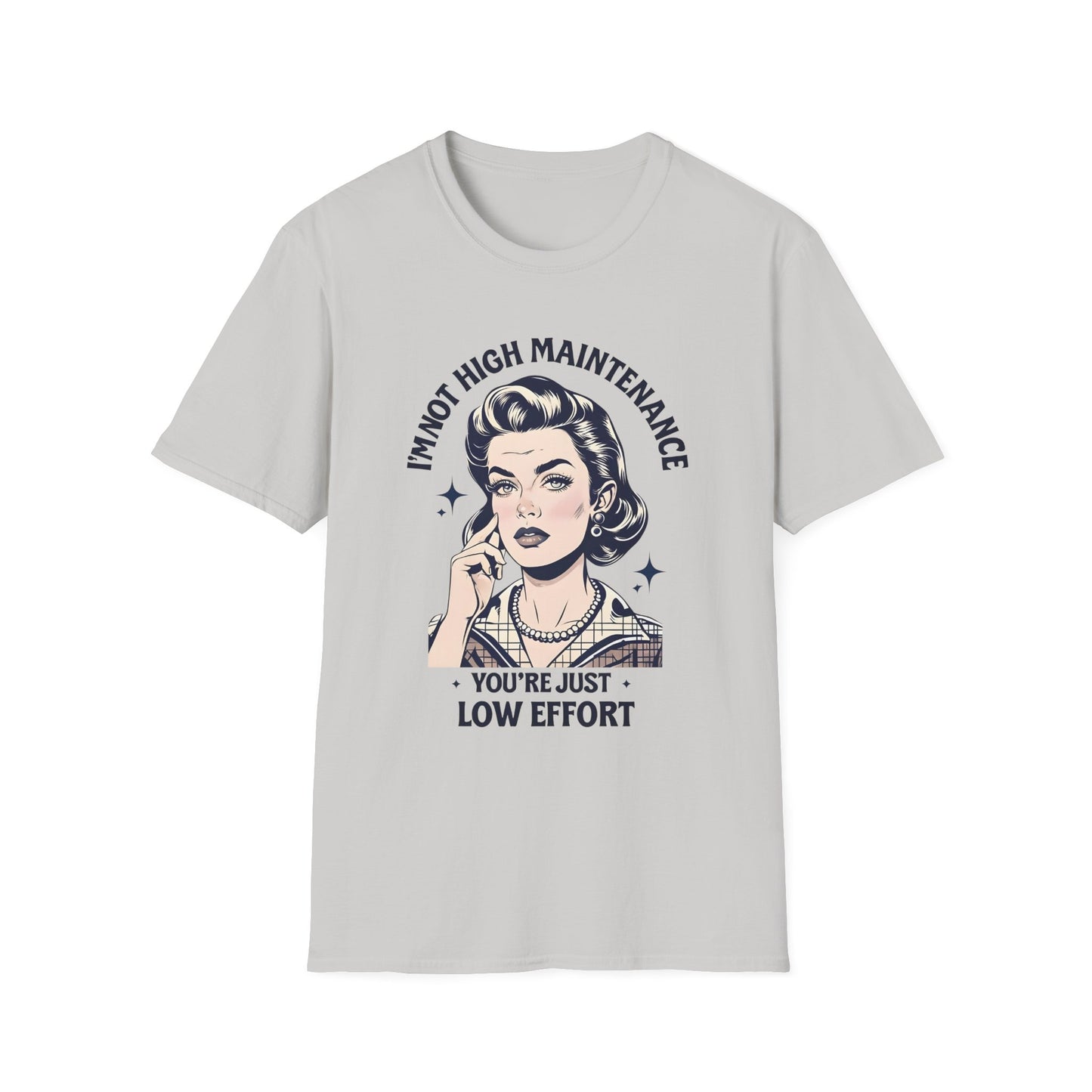 Funny Low Effort T-Shirt for Casual Wear