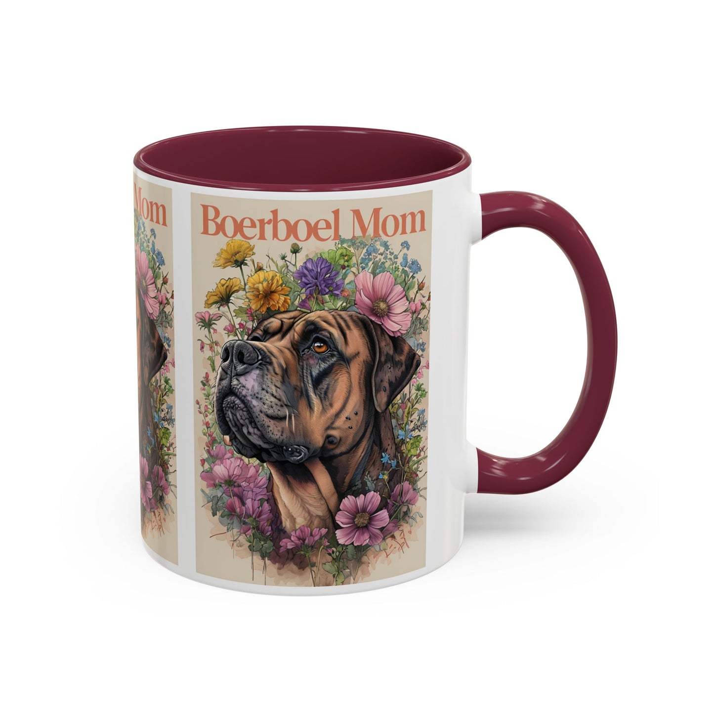 Boerboel Mom Colorful Mug - Perfect Gift for Dog Lovers