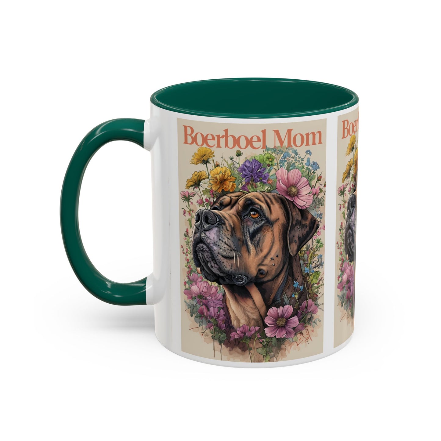Boerboel Mom Colorful Mug - Perfect Gift for Dog Lovers