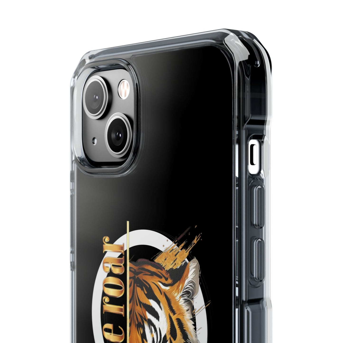 Unleash the Roar Tiger Magnetic Clear Phone Case