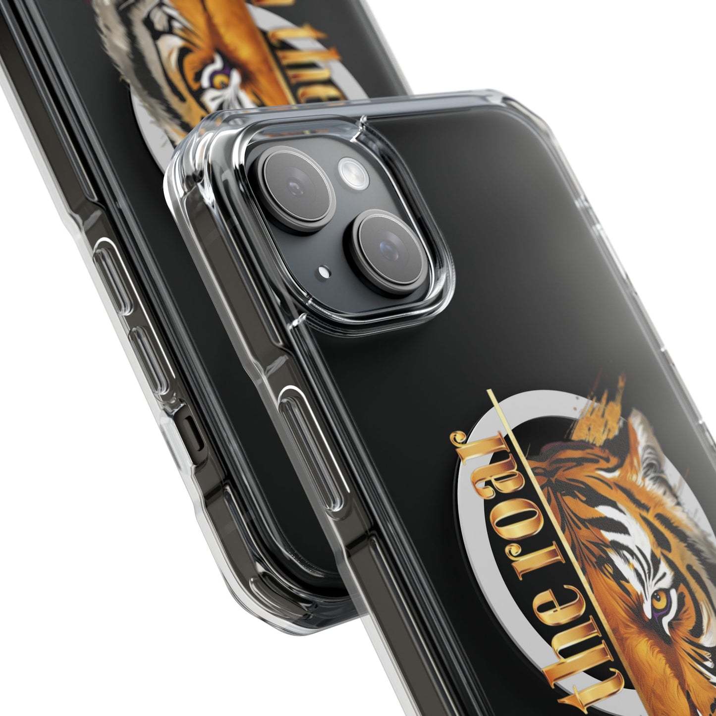 Unleash the Roar Tiger Magnetic Clear Phone Case
