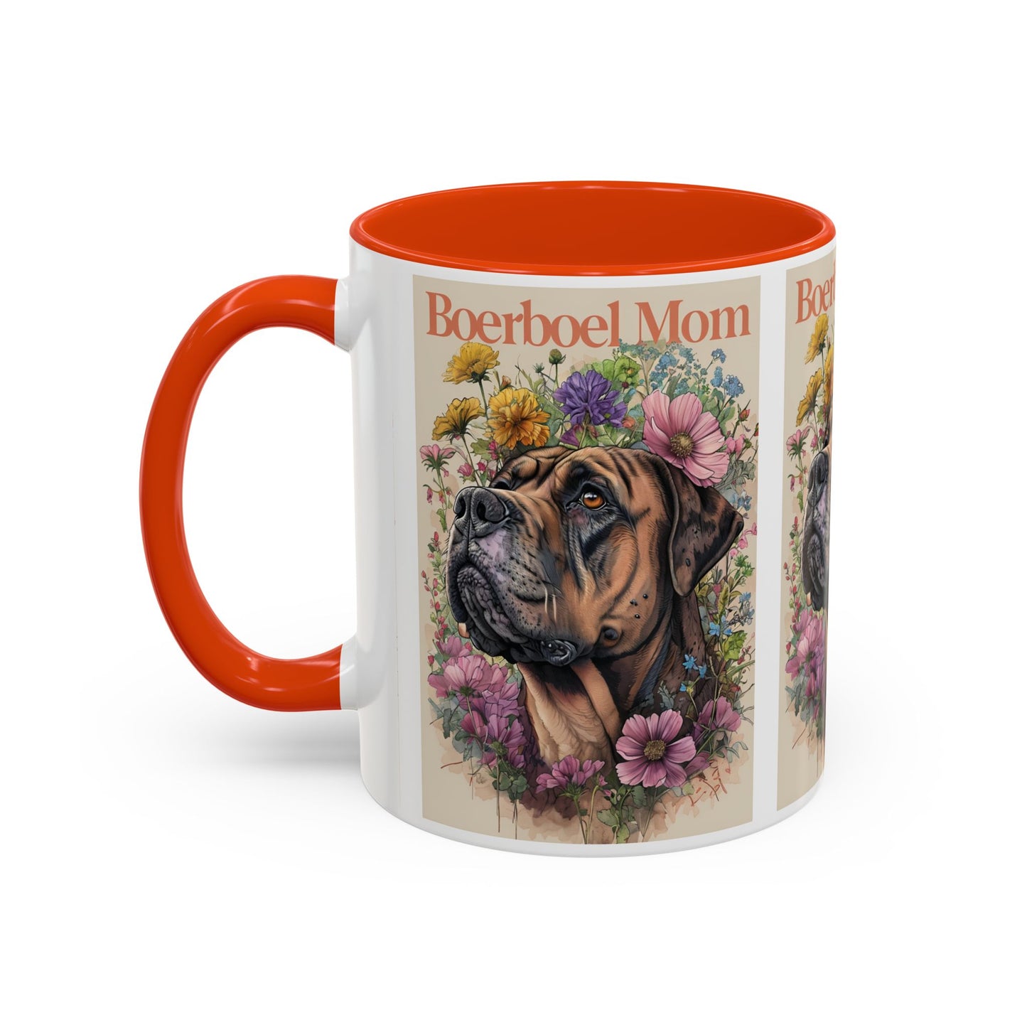 Boerboel Mom Colorful Mug - Perfect Gift for Dog Lovers