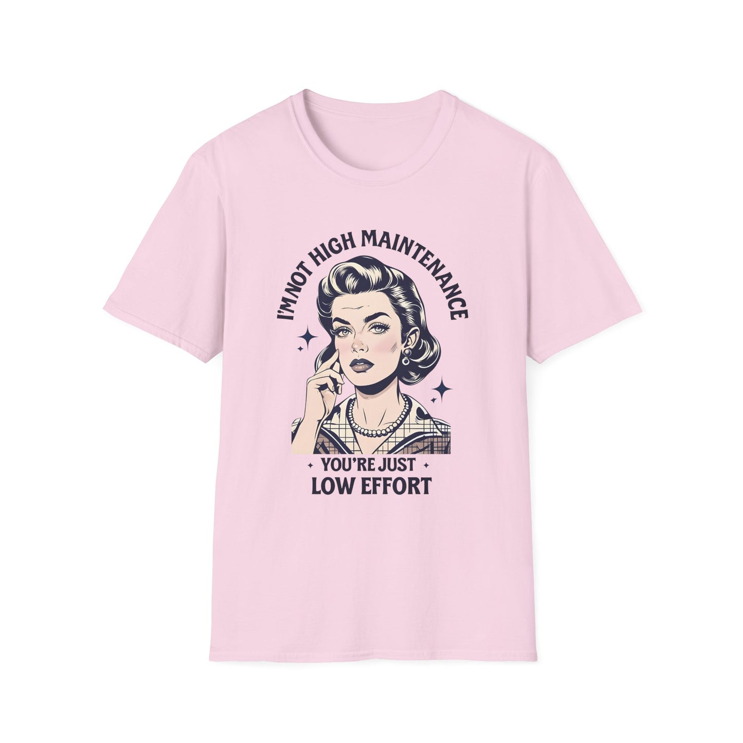 Funny Low Effort T-Shirt for Casual Wear