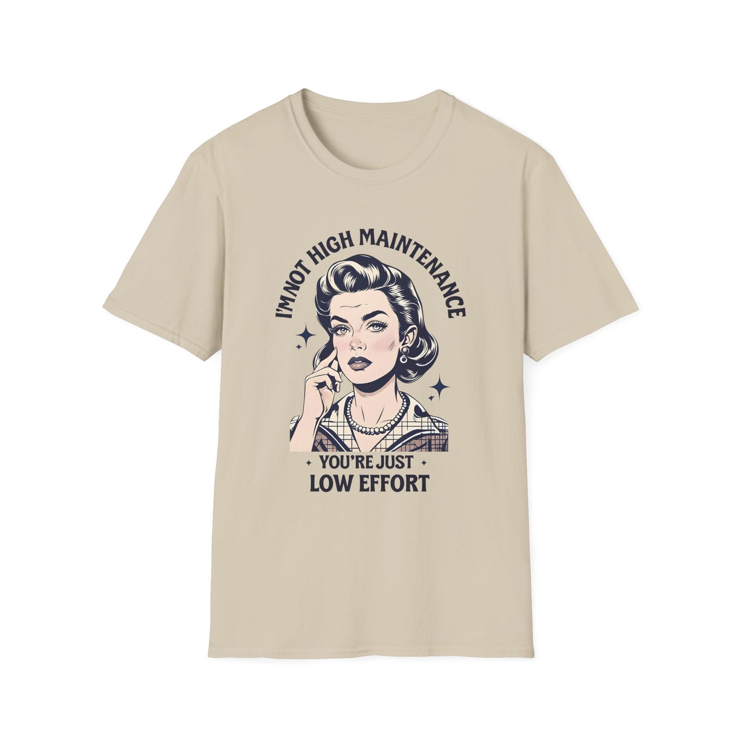 Funny Low Effort T-Shirt for Casual Wear