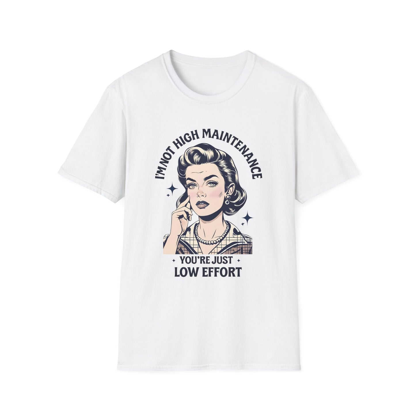 Funny Low Effort T-Shirt for Casual Wear
