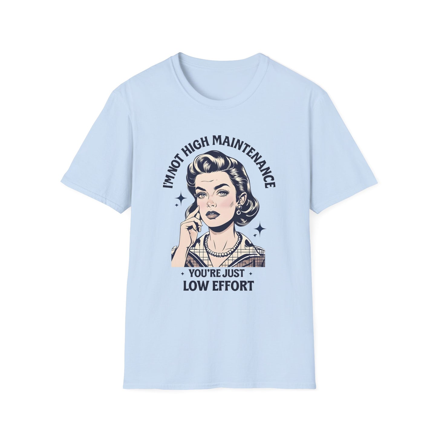 Funny Low Effort T-Shirt for Casual Wear